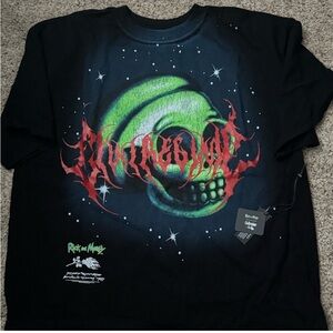 Black Civil regime Rick and Morty COLLAB Tee